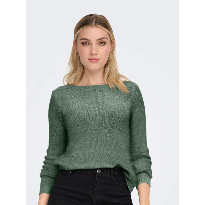 Pull léger geena kaki femme - Only