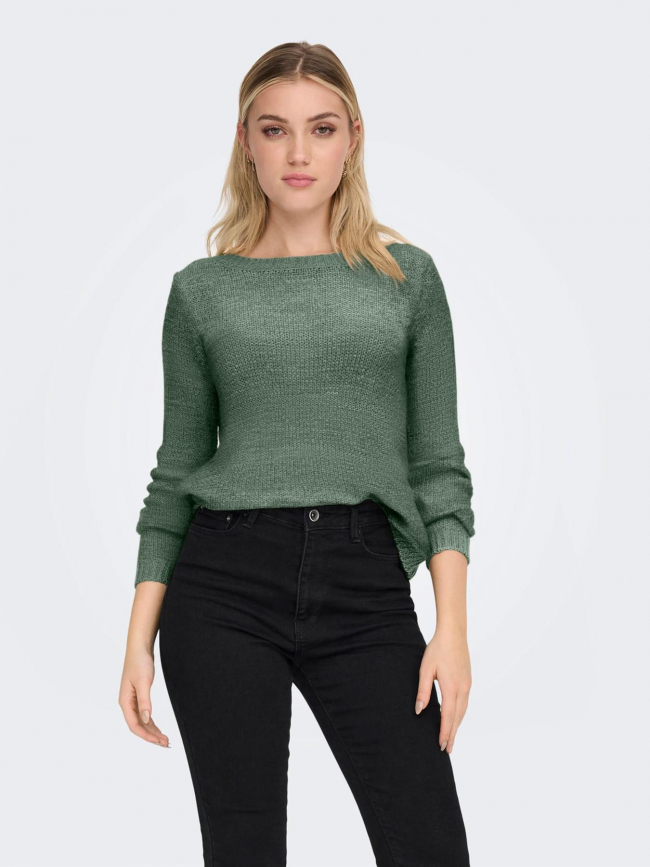 Pull léger geena kaki femme - Only