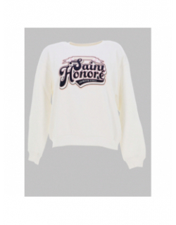 Sweat tonore blanc femme - La Petite Etoile