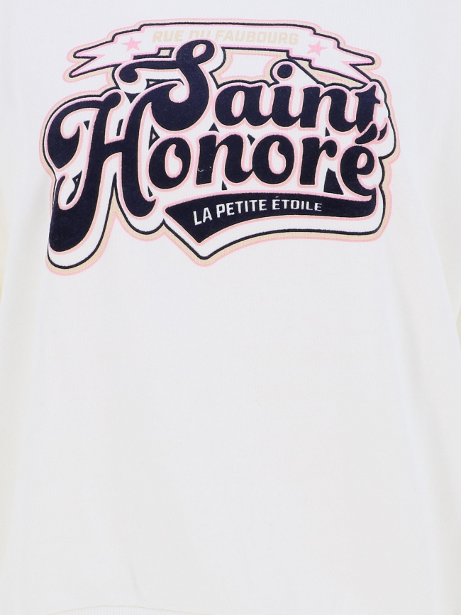 Sweat tonore blanc femme - La Petite Etoile