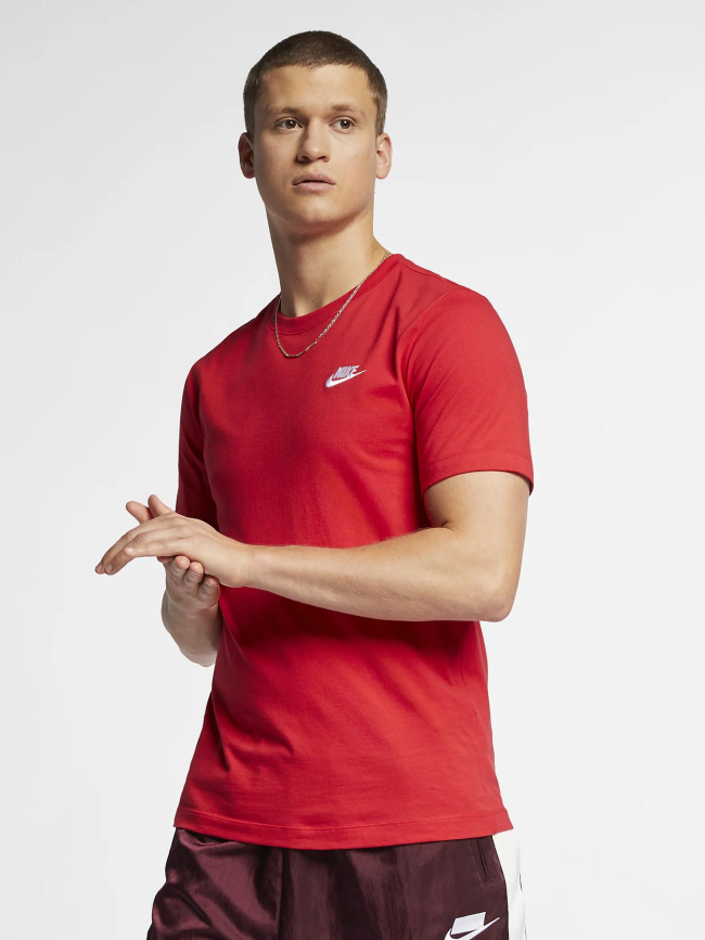 T-shirt sportswear club rouge homme - Nike