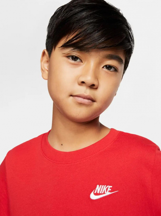 T-shirt nsw futura logo rouge enfant - Nike