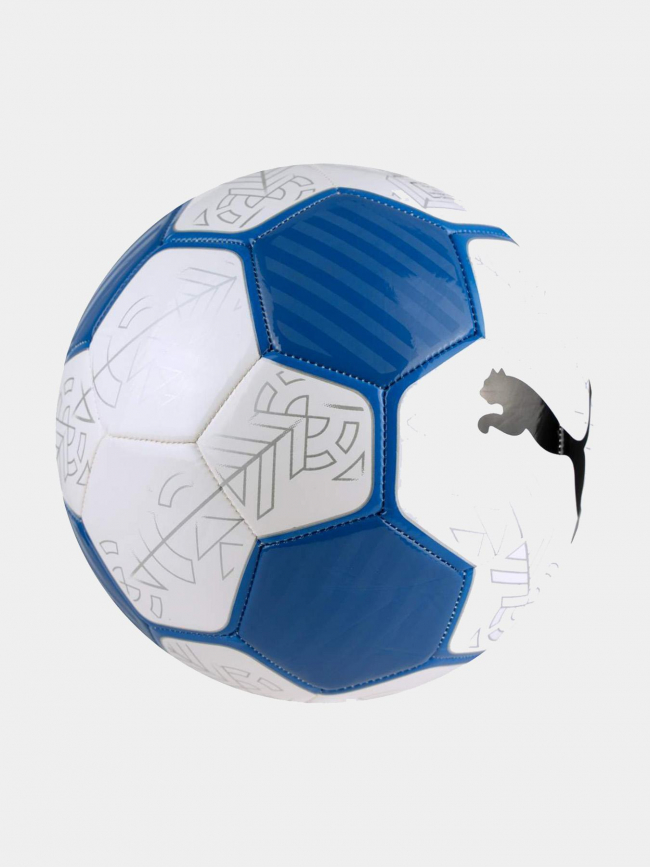 Ballon de football prestige t5 blanc et bleu - Puma