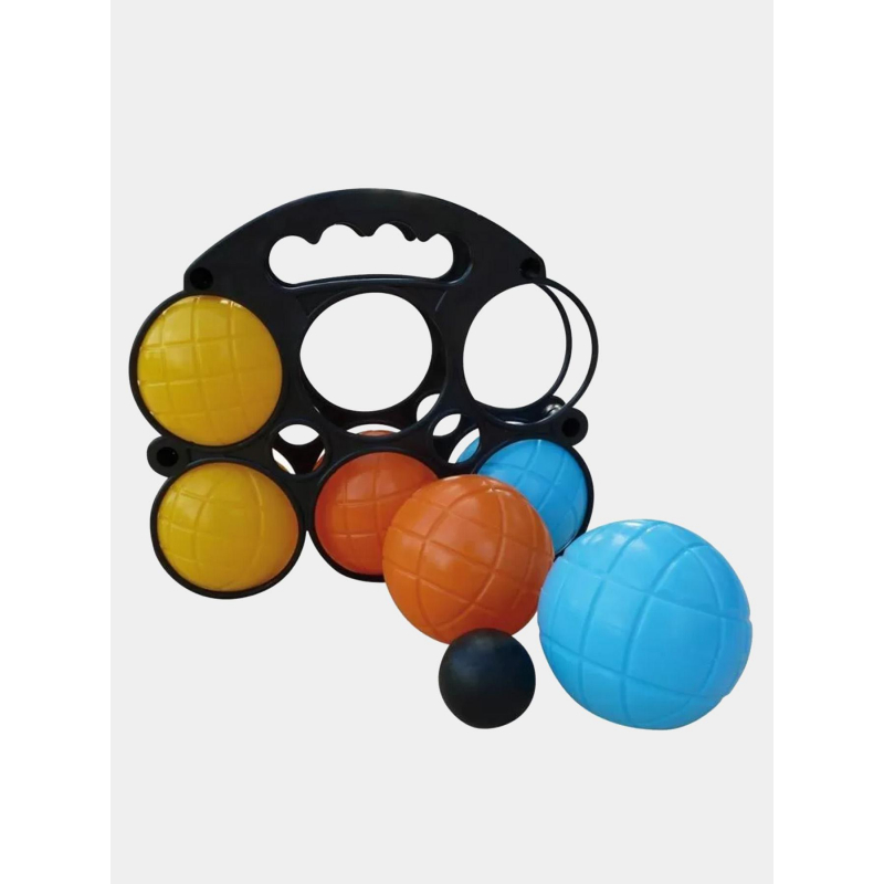 Pack de 6 boules de pétanque plastique multicolore enfant - Ferry Jouets