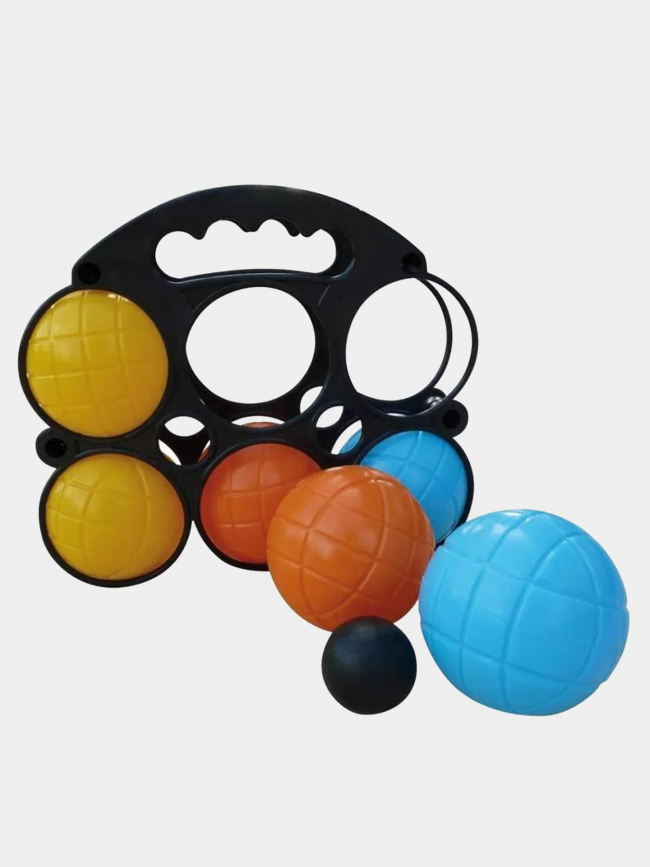 Pack de 6 boules de pétanque plastique multicolore enfant - Ferry Jouets