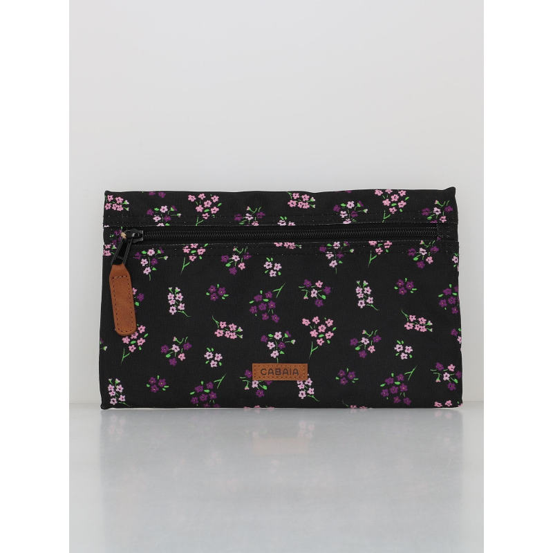 Pochette sac à dos L stockhom noir violet - Cabaïa