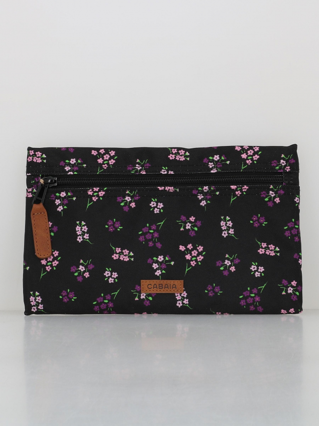 Pochette sac à dos L stockhom noir violet - Cabaïa
