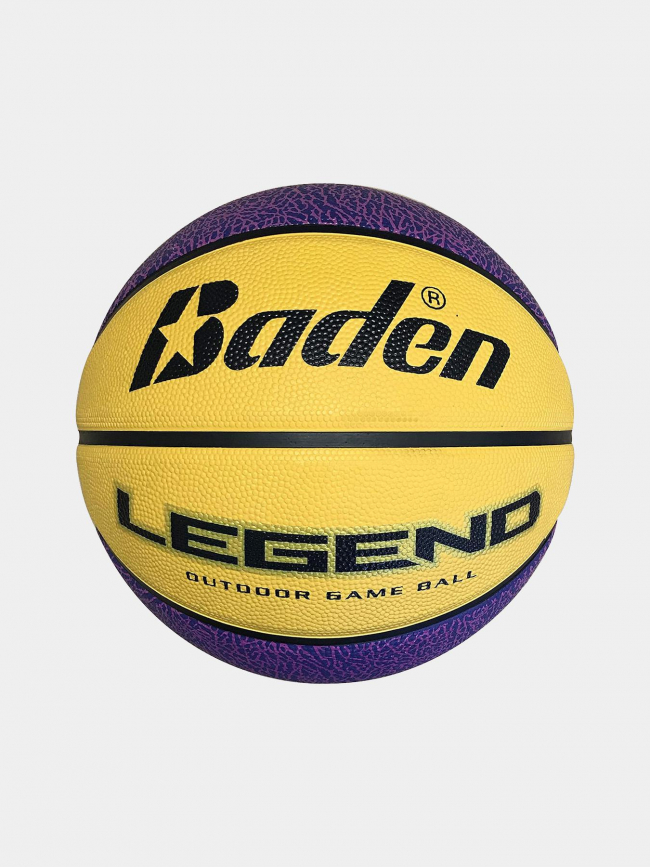 Ballon de basketball legend violet jaune - Uhlsport