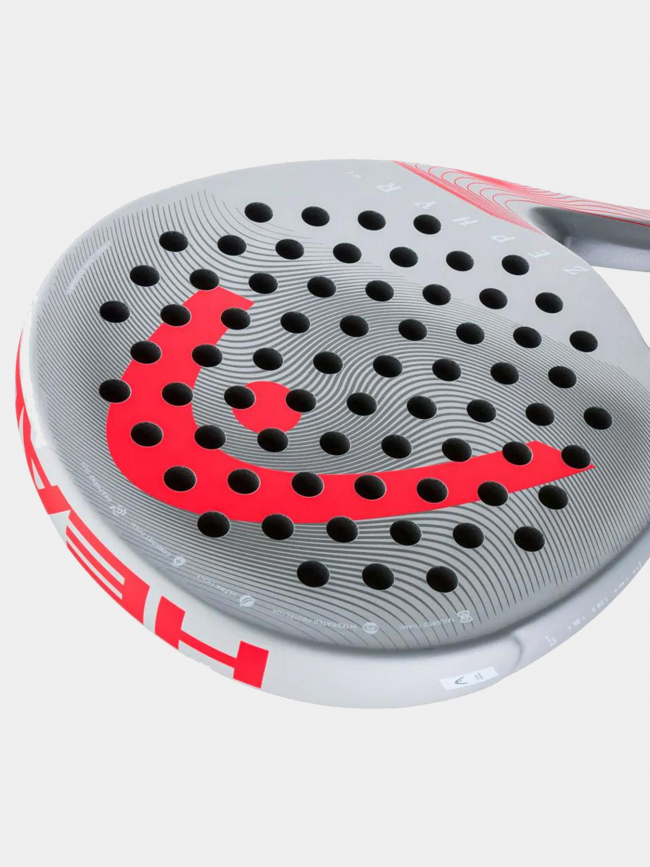 Raquette de padel zephyr ul 2023 gris rouge - Head