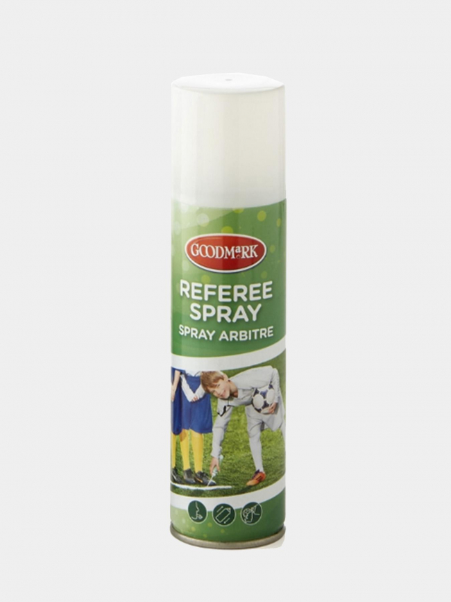 Spray de marquage temporaire arbitre 150ml  blanc - Tremblay