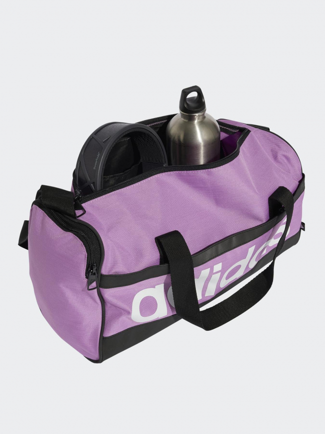 Sac de sport linear duffle S violet - Adidas