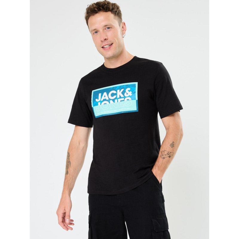 T-shirt logan summer noir homme - Jack & Jones