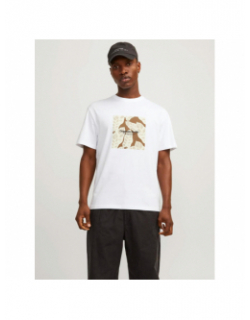 T-shirt sequoia blanc homme - Jack & Jones