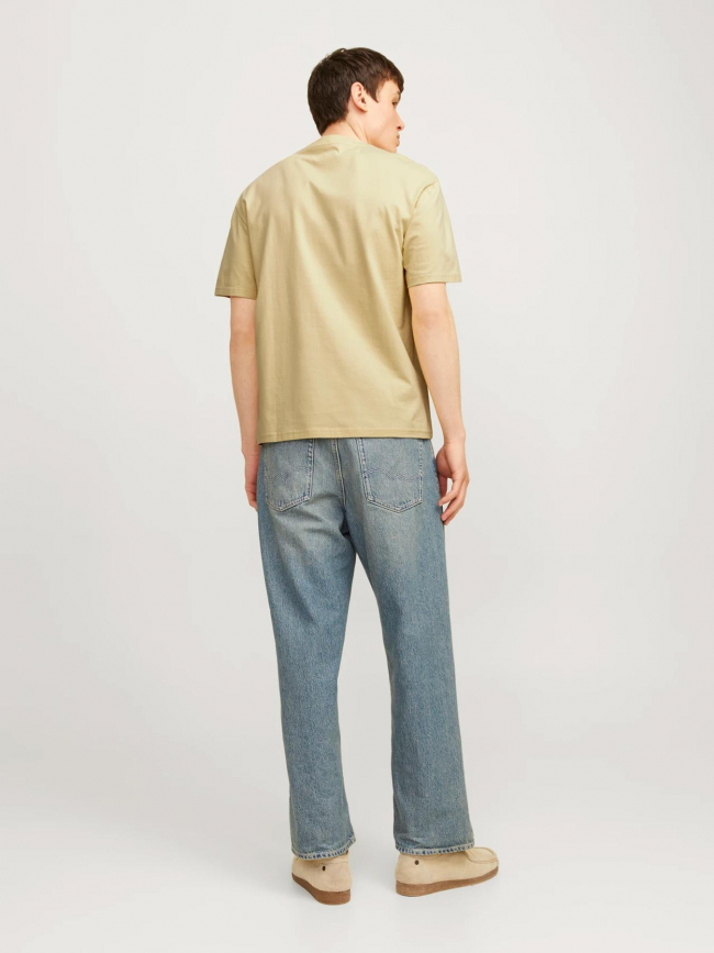 T-shirt sequoia jaune homme - Jack & Jones