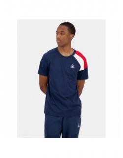 T-shirt tricolore n4 bleu marine homme - Le Coq Sportif