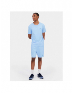 T-shirt monochrome n3 bleu turquoise - Le Coq Sportif