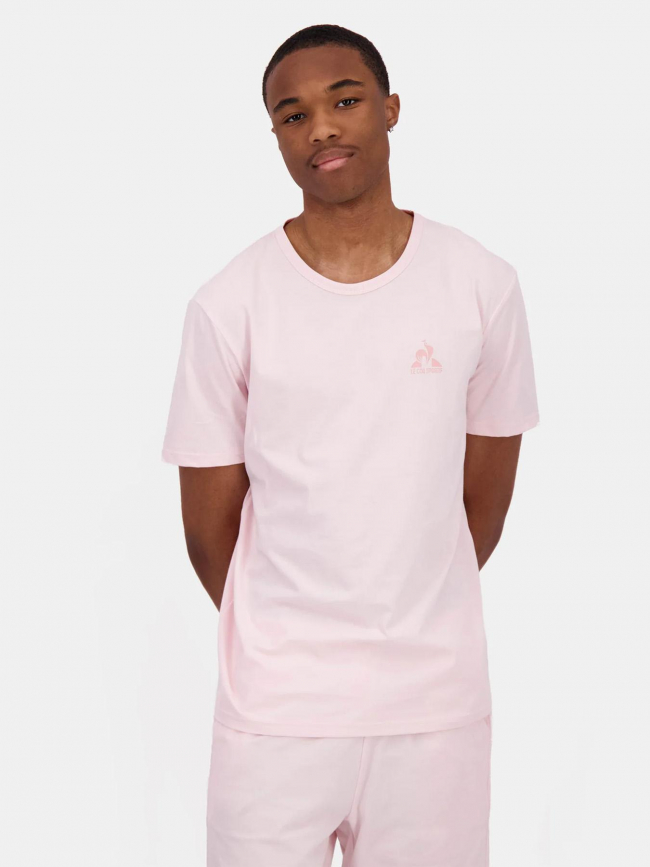 T-shirt monochrome n3 rose - Le Coq Sportif