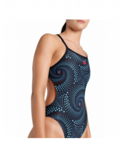 Maillot de bain natation 1 pièce fireflow noir femme - Arena