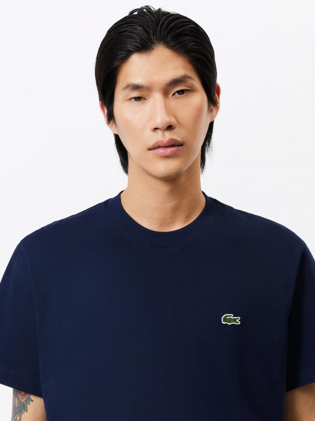 T-shirt bleu marine homme - Lacoste