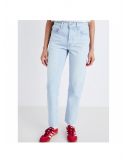 Jean 501 crop lightweight bleu femme - Levi's