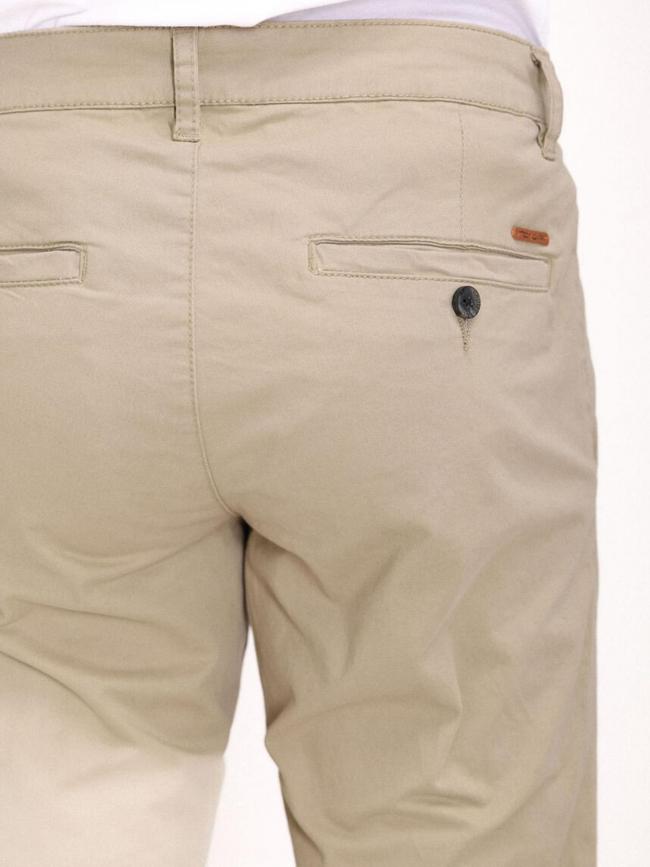 Pantalon chino pallas sw beige homme - Teddy Smith