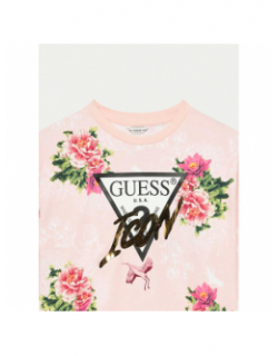 Sweat ls active top rose enfant - Guess