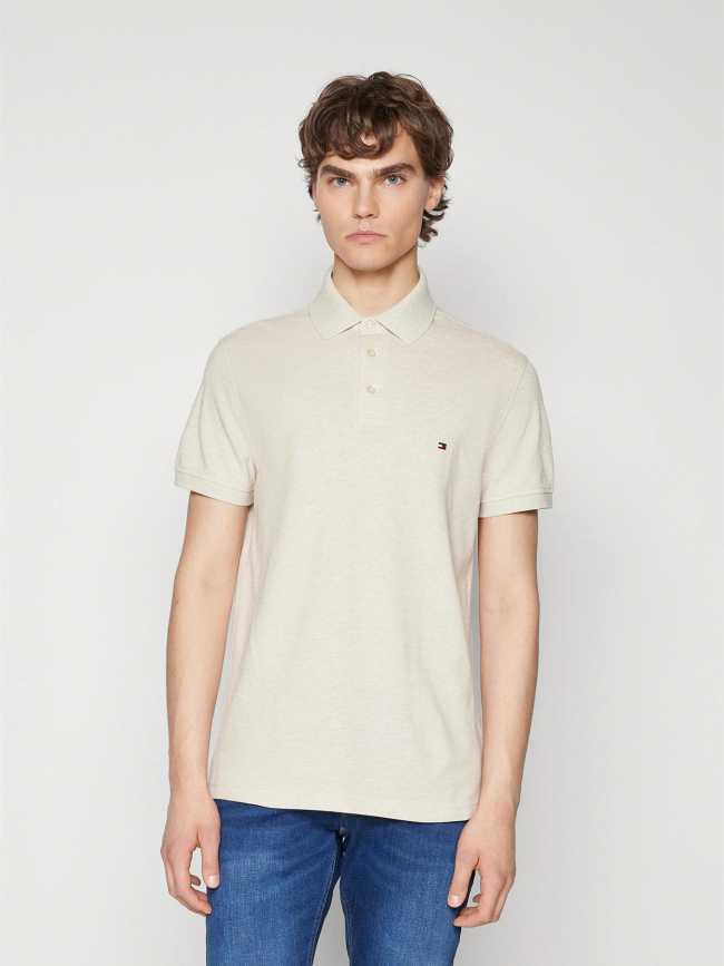 Polo 1985 regular beige homme - Tommy Hilfiger