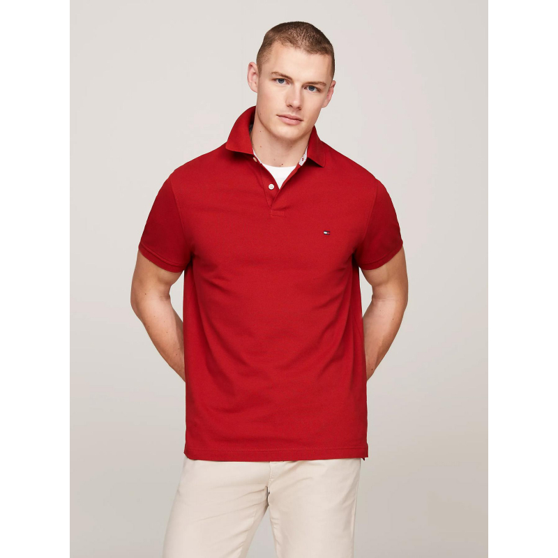 Polo 1985 regular rouge homme - Tommy Hilfiger