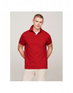 Polo 1985 regular rouge homme - Tommy Hilfiger