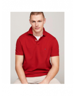 Polo 1985 regular rouge homme - Tommy Hilfiger