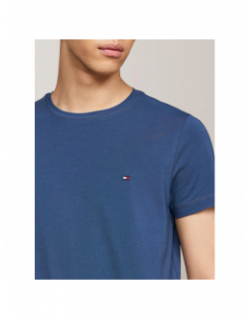 T-shirt straight slim fit bleu homme - Tommy Hilfiger