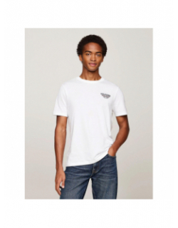 T-shirt global blanc homme - Tommy Hilfiger