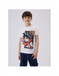 T-shirt dragon ball z blanc enfant - Name It