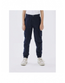 Pantalon cargo ryan bleu marine garçon - Name It