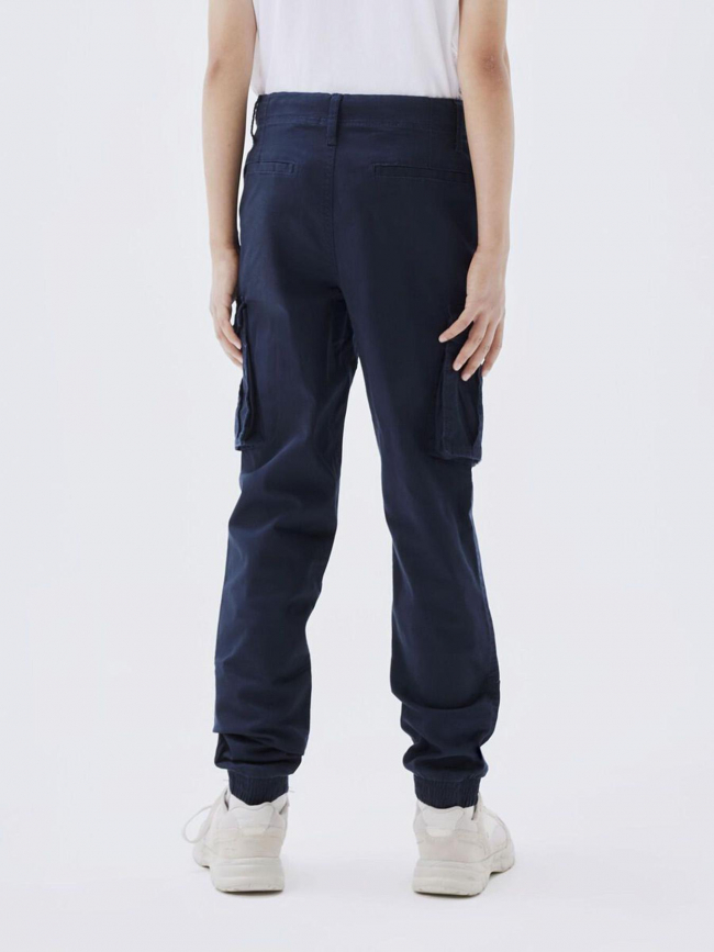 Pantalon cargo ryan bleu marine garçon - Name It