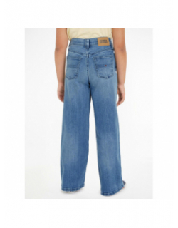 Jean mabel vintage straight bleu fille - Tommy Hilfiger