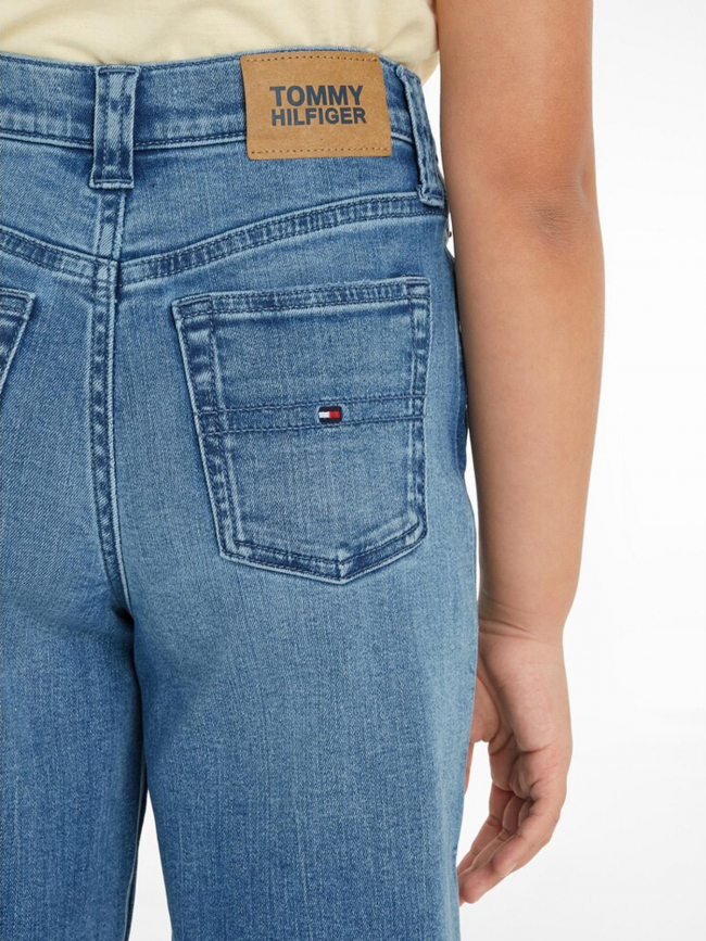 Jean mabel vintage straight bleu fille - Tommy Hilfiger