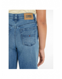 Jean mabel vintage straight bleu fille - Tommy Hilfiger