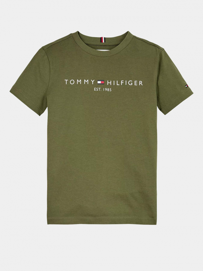 T-shirt u essential kaki enfant - Tommy Hilfiger