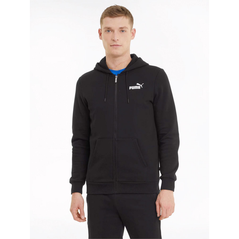 Veste zippé à capuche fd ess noir homme - Puma