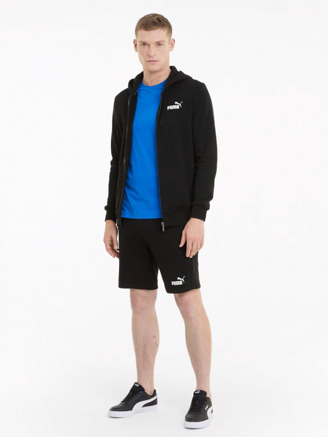 Veste zippé à capuche fd ess noir homme - Puma