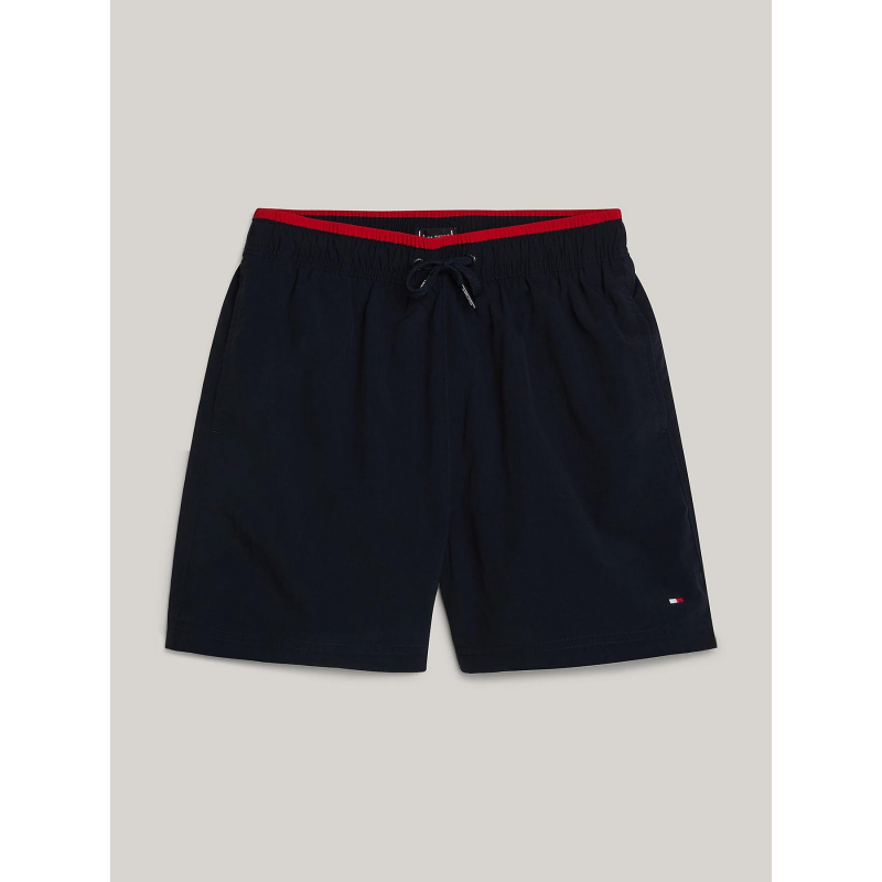 Short de bain medium drawstring bleu enfant - Tommy Hilfiger