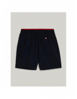 Short de bain medium drawstring bleu enfant - Tommy Hilfiger