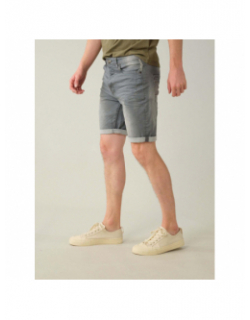 Short denim arvin gris homme - Deeluxe