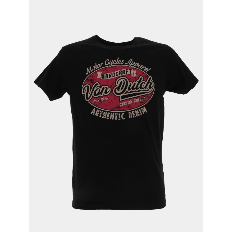 T-shirt mc noir homme - Von Dutch