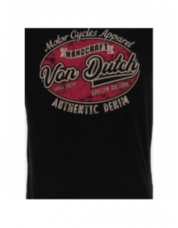 T-shirt mc noir homme - Von Dutch