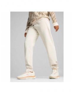 Jogging ess+ani beige femme - Puma