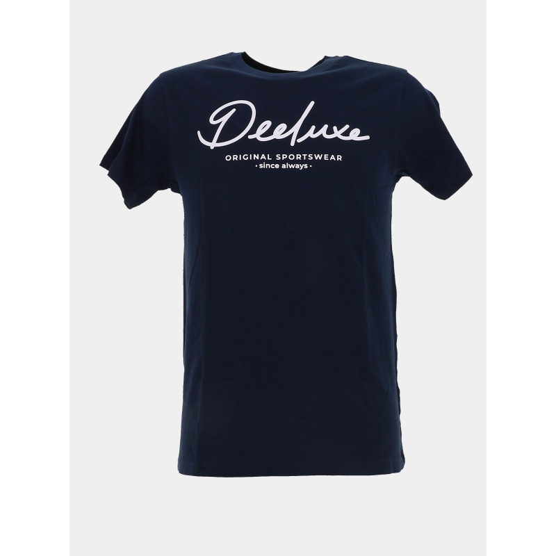 T-shirt official bleu marine homme - Deeluxe