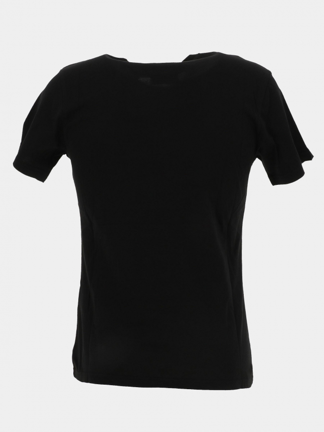 T-shirt sérigraphie logo noir homme - Schott