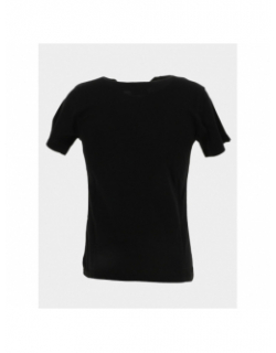 T-shirt sérigraphie logo noir homme - Schott